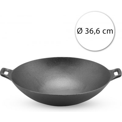 PH Konyha Litinová WOK 36 cm – Zboží Mobilmania