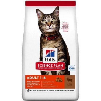 Hill's Science Plan Feline Adult jehně rýže 10 kg