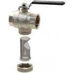 Tecnovielle SUPERFILTER kulový kohout FF 3/4" PÁKA, PN30, s filtrem -20°C až 100°C TVL.0140.020 – Sleviste.cz