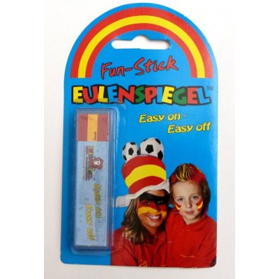 Tyčinka pro fanoušky červená žlutá červená – Zboží Dáma