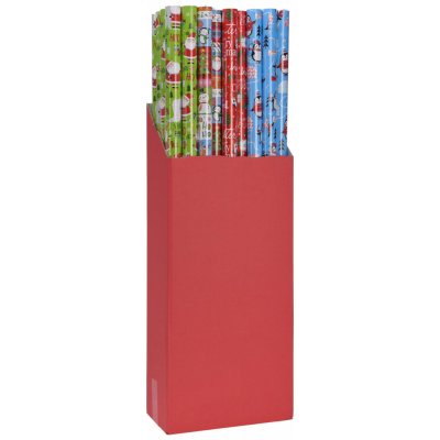 papír vánoční balicí 1,0x5m JUMBO mix dekorů – Zboží Dáma