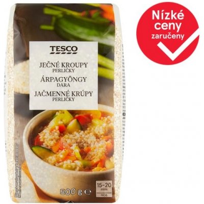 Tesco Ječné kroupy perličky 0,5 kg – Zboží Dáma