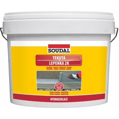 SOUDAL Lepenka tekutá 14 kg 25% zdarma (10,5kg+3,5kg) /6903725/ – HobbyKompas.cz