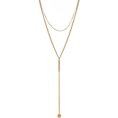 Troli Elegantní pozlacený náhrdelník VGX1760G/RE – Zboží Dáma