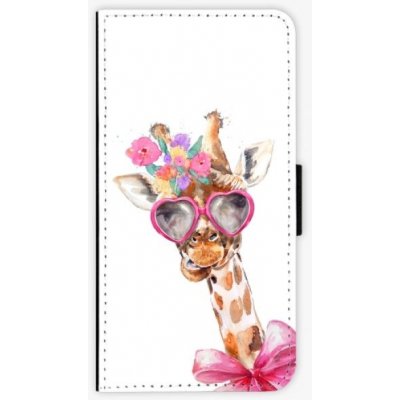 Pouzdro iSaprio - Lady Giraffe - Huawei Y6 Prime 2018