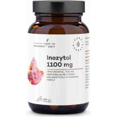 Aura Herbals Inositol 1100 mg Myo-Inositol 60 kapslí – Hledejceny.cz