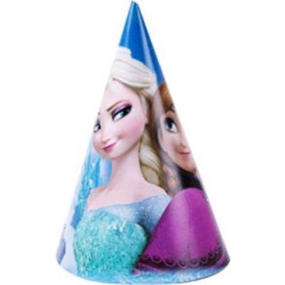 Cakesicq Párty papírová čepička Frozen 6ks – Zboží Dáma