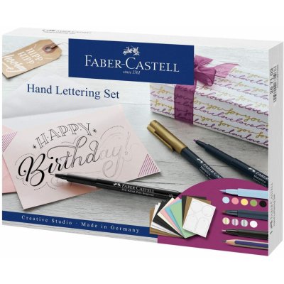 Faber-Castell Pitt Artist Pen Hand Lettering 12 ks 267103 – Hledejceny.cz