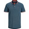 Pánské Tričko Jack & Jones pánské polo triko JJEPAULOS 12136668 denim blue