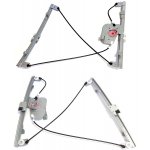 STAHOVAČKA OKNA ELEKTRICKÁ BEZ MOTORKU PŘEDNÍ PRAVÁ BMW 3 (E46/5), COMPACT, 03.00-12.04 OE: 51 338 251 352 POLCAR – Zboží Mobilmania