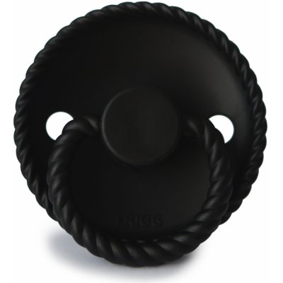 Frigg dudlík Rope silikon Jet Black – Zboží Dáma