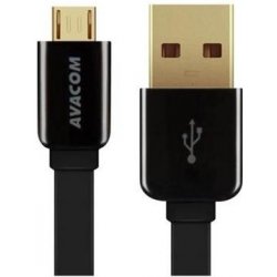 Avacom DCUS-MIC-40K USB - Micro USB, 40cm, černý