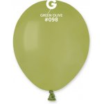 Gemar Latexový dekorační balónek 13cm 098 olivový – Zboží Dáma