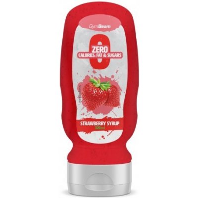 GymBeam Strawberry Syrup 320 ml – Zboží Mobilmania