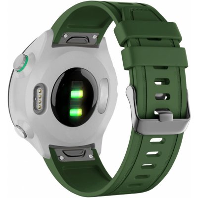 Eternico Essential pro Garmin Quickfit 20mm Army Green AET-QF20E-ArGr – Zboží Živě