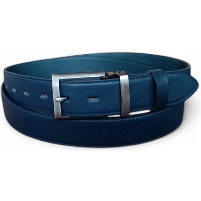 Penny Belts pánský kožený opasek Roberto modrý – Hledejceny.cz
