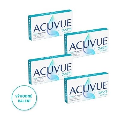 Johnson & Johnson Acuvue Oasys Multifocal 6 čoček 4 ks