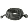 Prodlužovací kabely Emos prodlužovací kabel gumový spojka 30m 3x 1,5mm 1901213000