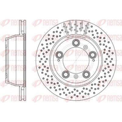 Brzdový kotouč REMSA 6941.10 – Zboží Mobilmania