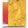 Pouzdro na tablet Picasee silikonový Apple iPad 10.2 2020 8. gen Gold čiré