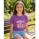 Dívčí tričko Wolf S2516B fialová – Zboží Mobilmania
