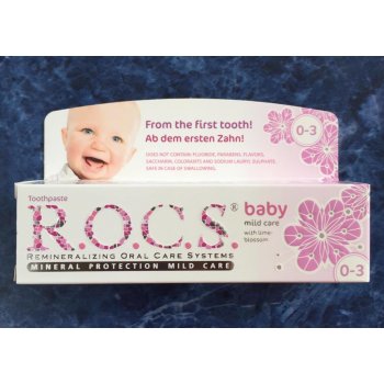 R.O.C.S. Baby Lime-Blossom zubní pasta pro děti 35 ml