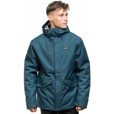 Meatfly Nils Parka Dark Blue – Zboží Mobilmania