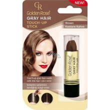 Golden Rose Gray Hair Touch up Stick barvící korektor na odrostlé a šedivé vlasy 05 Brown 5,2 g