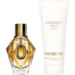 Rabanne Million Gold For Her EDP 90 ml + EDP 10 ml + tělové mléko 100 ml – Zboží Dáma
