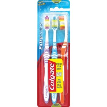 Colgate Extra Clean střední 3 ks