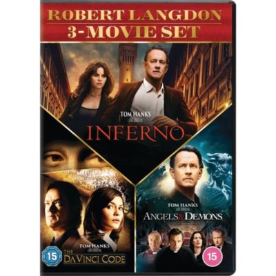 Inferno / Angels And Demons / Da Vinci Code DVD – Zboží Mobilmania
