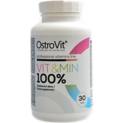 OstroVit 100% VIT&MIN 30 tablet