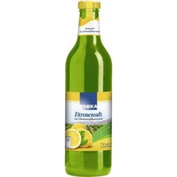 Edeka citronová šťáva 100% 0,75 l