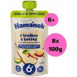 Hamánek kapsička Jablko s hruškou a batáty 100 g – Zboží Dáma