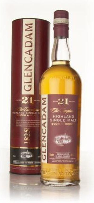 Glencadam Whisky 21y 46% 0,7 l (tuba)