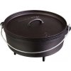 Outdoorový kotlík Litinový hrnec 12l Camp Chef Classic Dutch Oven 40 cm s poklicí CC-SDO16 Holandská trouba