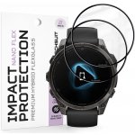 Techsuit Nano Flex (2 ks) na Garmin Fenix 8 / Fenix 8 Pro 47mm černá 174504 – Zboží Živě
