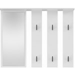 TP Living Předsíňový věšák Parma bílý – Zboží Dáma