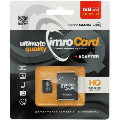 IMRO microSD Class 10 128 GB 39906 – Zboží Živě