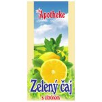 Apotheke Zelený čaj s citronem 20 x 2 g – Hledejceny.cz