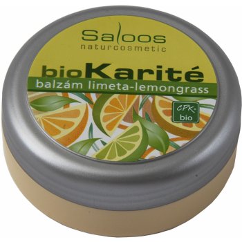 Saloos BIO karité balzám Limeta Lemongrass 50 ml