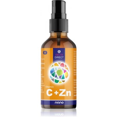 Delta Direct Vitamín C + Zn Sprej na pokožku 100 ml – Hledejceny.cz