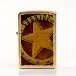 ZIPPO Gold Dusk color cSheriffc – Hledejceny.cz