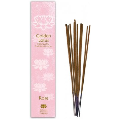 Golden Lotus Vonné tyčinky Rose 10 ks – Hledejceny.cz