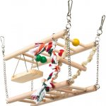 Trixie Houpačka do klece patrová s hračkou 27 x 16 x 10 cm – Hledejceny.cz