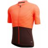 Cyklistický dres SANTINI COLORE RIGA - oranžová