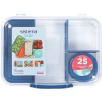 Sistema To Go Tříkomorová krabička s nádobou na jogurt a miskou 1,48 l – Zboží Dáma