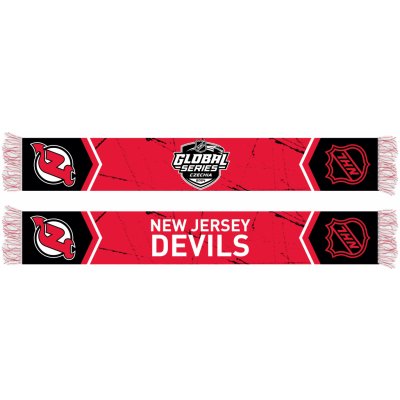 Great Branding šála NHL Global Series 2024 Czechia New Jersey Devils Scarf HD Jaquard – Zbozi.Blesk.cz