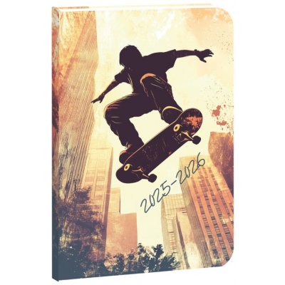 STUDENT Školní diář Skate 2025/26 – Sleviste.cz