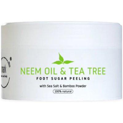 Mark scrub & body Cukrový peeling Sugar foot scrub Neem & Tea tree oil 200 ml